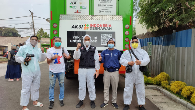 Lembaga Kemanusiaan dan Asosiasi Jurnalis Gelar Aksi Kepedulian di RSU Tangsel (44651)