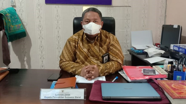 Ketua Ombudsman RI Perwakilan Sulbar, Lukman Umar. Foto: Awal Dion/SulbarKini