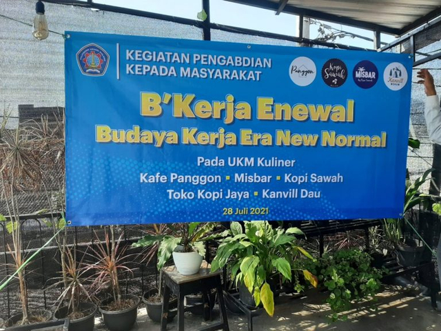 Bermitra dengan UKM, Dosen Polinema Kenalkan Budaya Kerja Era New Normal (901872)