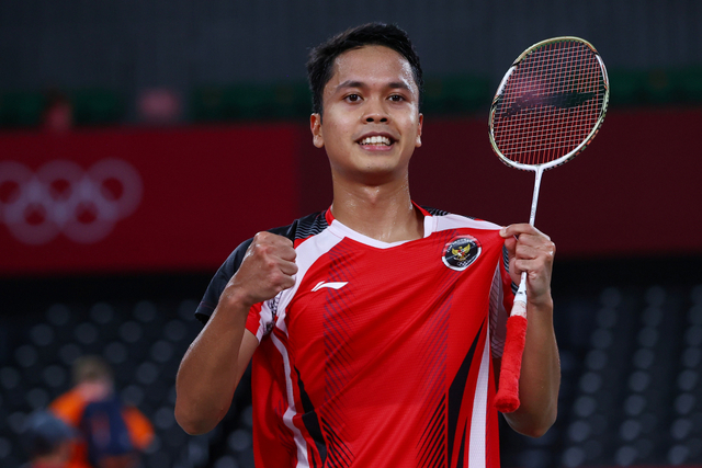 Kocak, Akun Resmi BWF Unggah Momen Selebrasi Anthony Ginting Dijadikan Meme