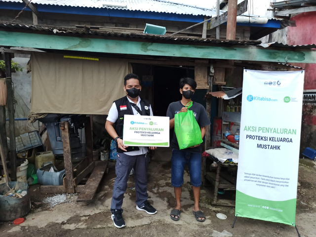 Salurkan Zakat Disambut Masyarakat, Kolaborasi IZI dan Kitabisa.com (195157)