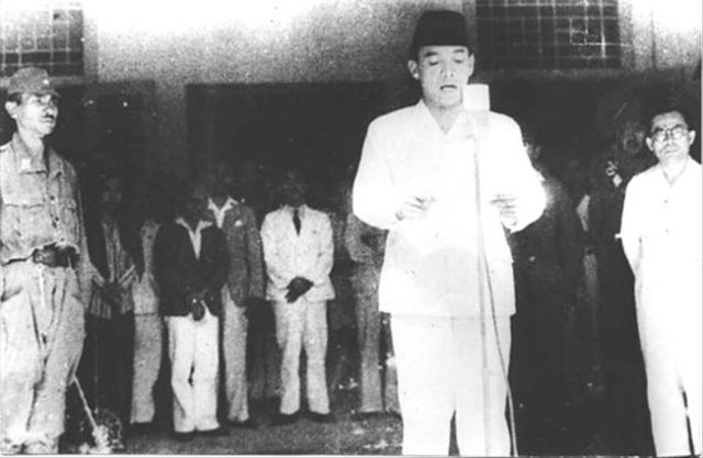 Proklamasi Kemerdekaan Indonesia. (Foto: https://flickr.com)