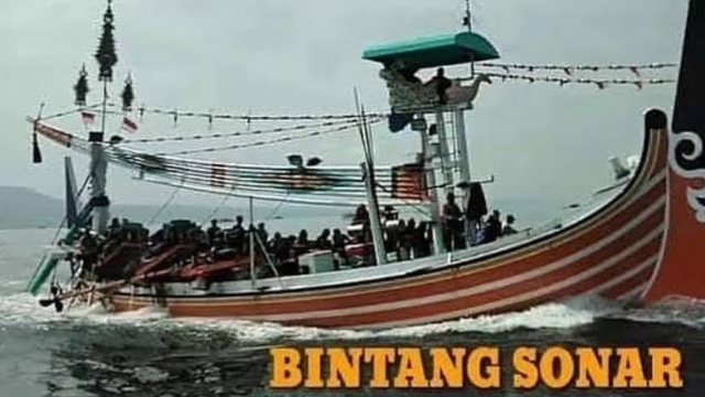 Kapal Motor Bintang Sonar hilang di perairan Plengkung, Alaspuwro, Banyuwangi, Jawa Timur.  Foto: Dok. Istimewa