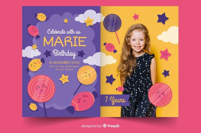 Undangan Ulang Tahun Anak, Inspirasi Desain yang Menarik dan Unik (66961)