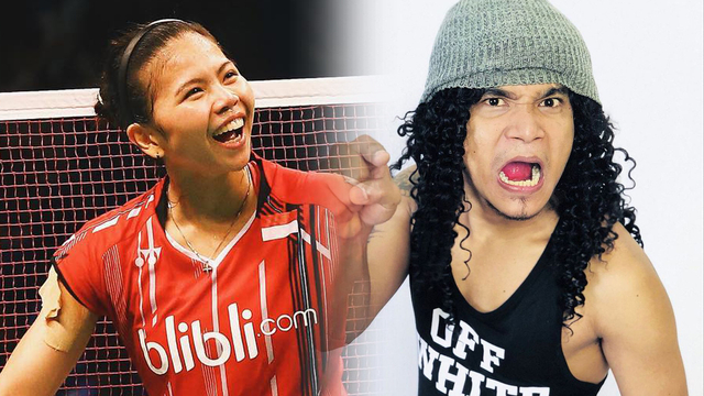 Greysia Polii dan Maell Lee. Foto: Instagram/@ greyspolii dan MAELL LEE