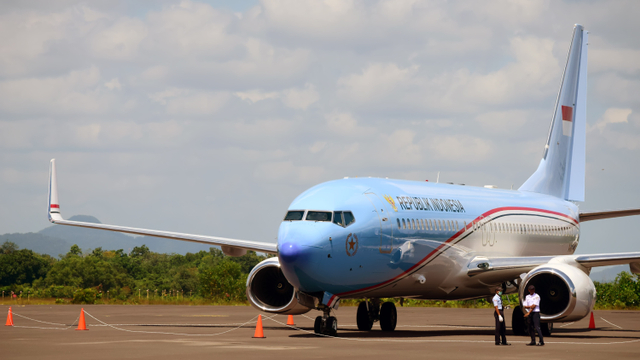 Pesawat Kepresidenan Indonesia. Foto: Shutter Stock