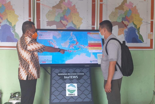 BPBD Bandar Lampung Sekarang Punya Alat Deteksi Gempa dan Tsunami (1)