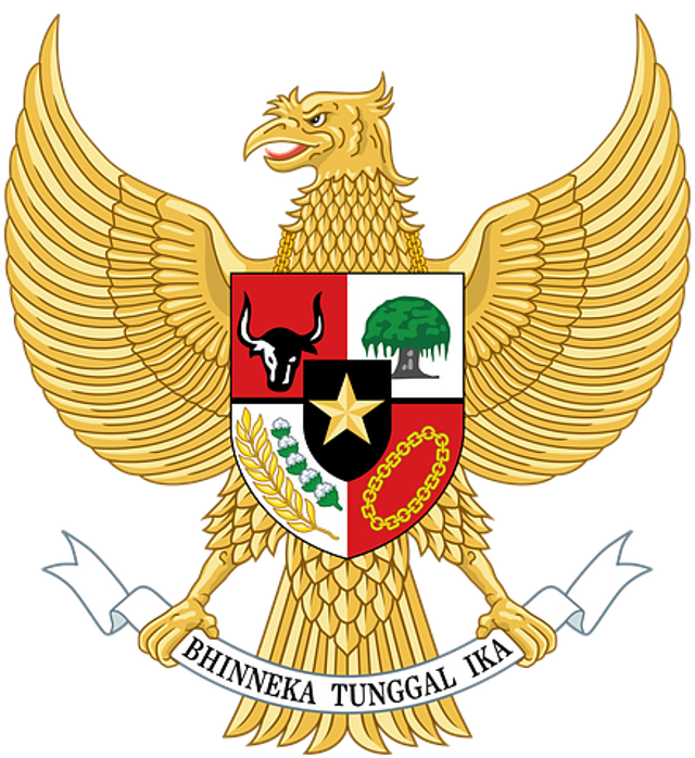 Lambang Negara Republik Indonesia, Garuda Pancasila. Foto: Pixabay