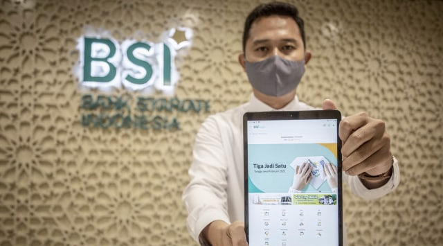 Ilustrasi Bank Syariah Indonesia (BSI) usai. Foto: Dhemas Reviyanto/ANTARA FOTO