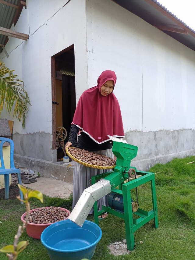 Gadis Bengkalis Ini Sukses Kembangkan Olahan Tepung dari Biji Pohon Karet (571881)