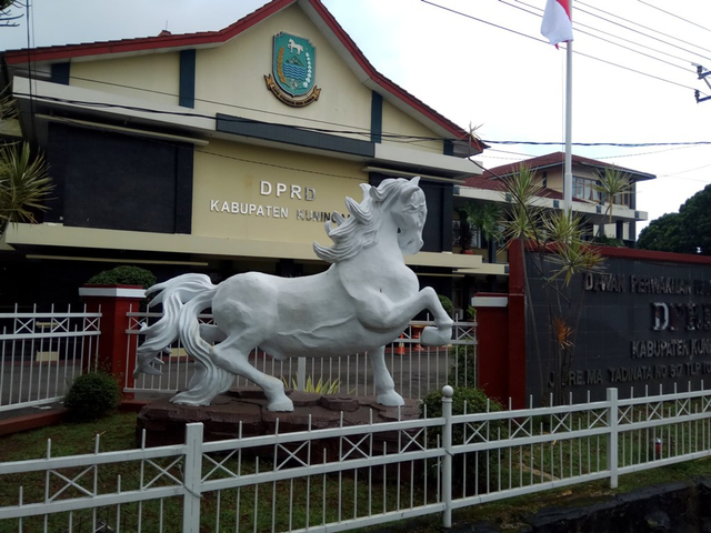Gedung DPRD Kabupaten Kuningan, Jawa Barat. (Andri)
