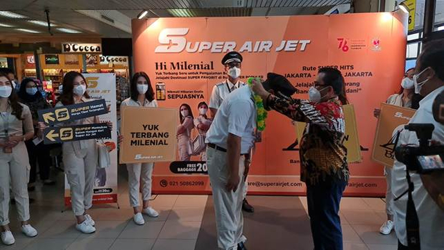 Super Air Jet Terbang Perdana ke Medan dan Batam, Ini Harga Tiketnya (5572)
