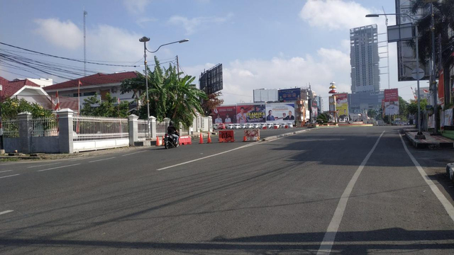 Penyekatan Dalam Kota Bandar Lampung Kembali Berlaku, Ini Titik-titiknya (1)