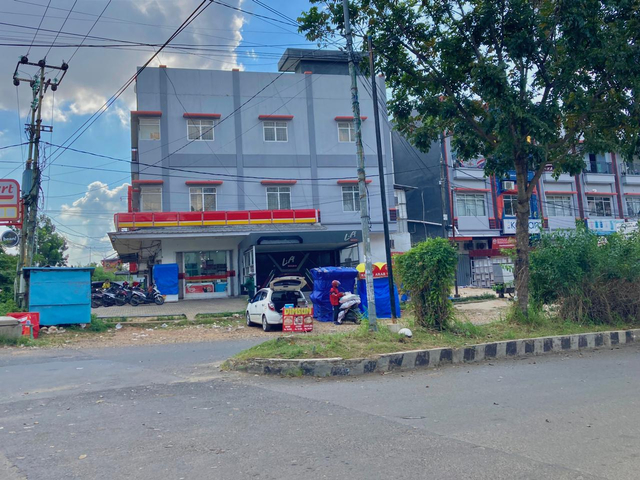 Pria Diamuk Massa Saat Hendak Curi Motor di Kawasan PKOR, Bandar Lampung (1)
