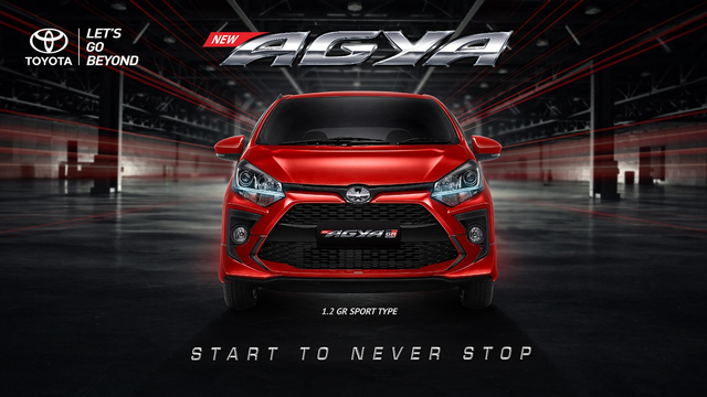 Varian baru Toyota Agya GR Sport. Foto: dok. TAM