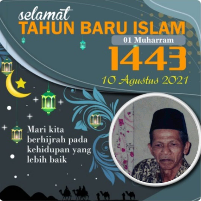 Pamflet tahun baru islam 2021