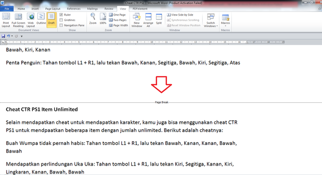 Cara Menghapus Page Break di Microsoft Word (2)