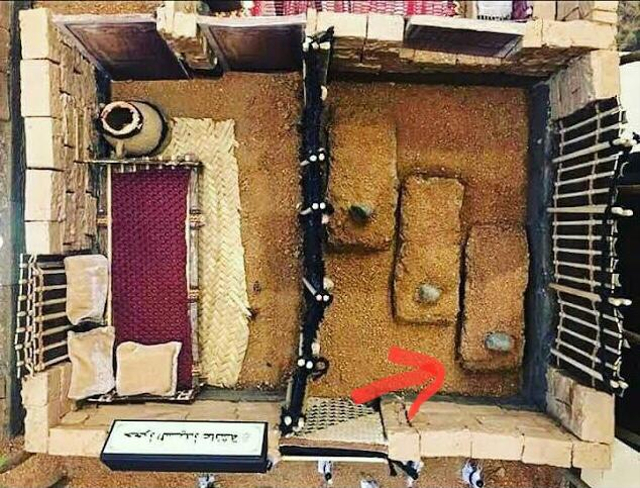 Penampakan Bentuk Asli Makam Nabi Muhammad (3)