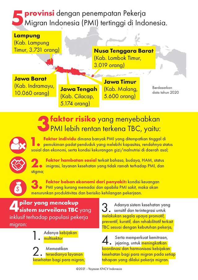 Infografis: Gambaran PMI dalam penanggulangan TBC di Indonesia
