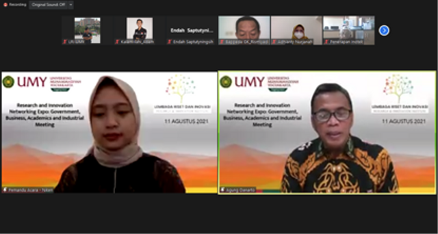 Pembukaan Research and Innovation Networking Expo