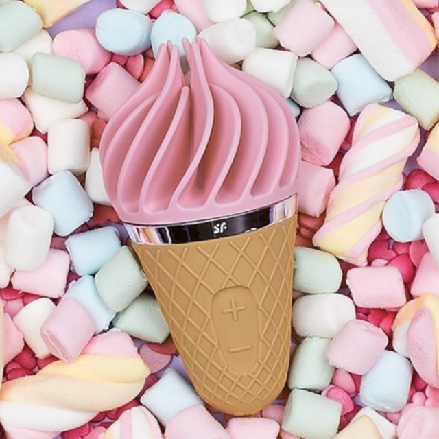 Unik, Vibrator Mirip Es Krim untuk Stimulasi Klitoris (164205)