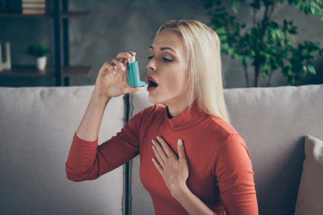 Ilustrasi penyakit asma. Foto: iStock