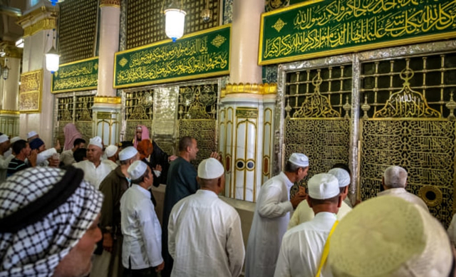 Makam Nabi Muhammad SAW. Foto: kumparan