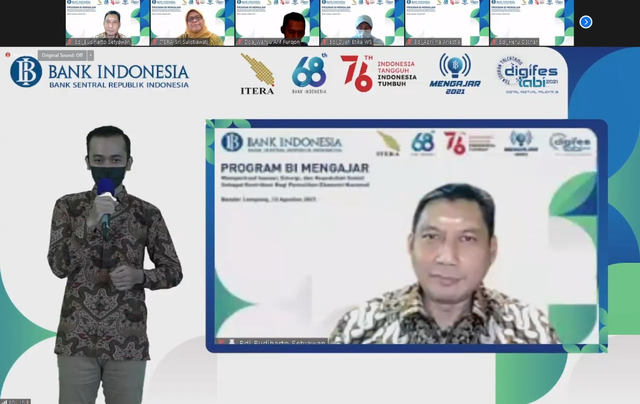 Bank Indonesia Gandeng Itera Gelar Program BI Mengajar (1)