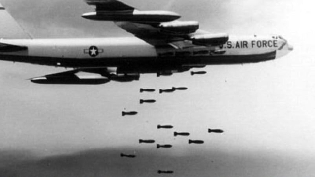 Sisa-sisa bom dari 2 juta ton bom yang dijatuhkan AS saat perang Vietnam dan gagal meledak. Foto: Istimewa