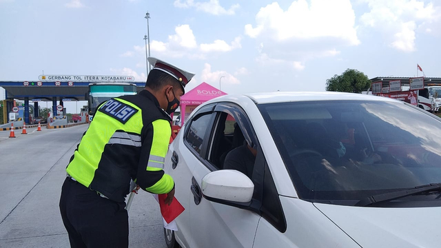 Perpanjangan PPKM, Ini Sejumlah Titik Tol di Lampung yang Dilakukan Penyekatan (1)