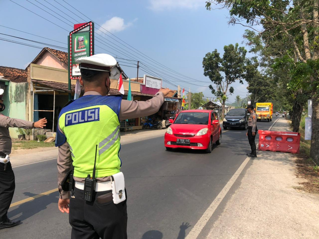 Ini Lokasi Penyekatan di Kabupaten Pringsewu, Lampung (4)
