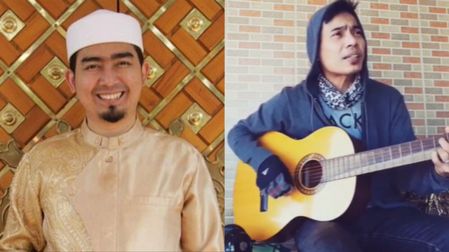 Ustaz Solmed dan Aris Idol. Foto: Instagram. 