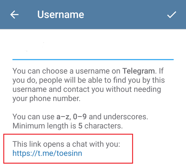 Ilustrasi cara melihat username Telegram. Foto: Umar Tusin/Kumparan