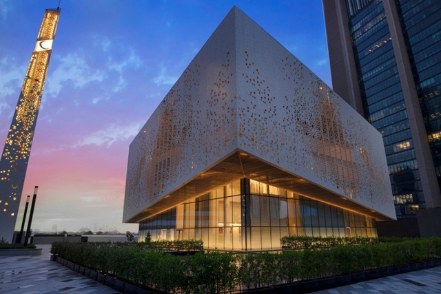 Masjid Agung di Dubai, Uni Emirat Arab. Foto: Twitter/@DXBMediaOffice