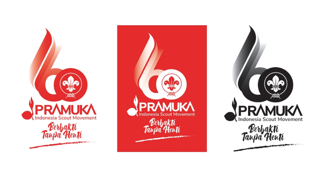 Tema dan Makna Logo Hari Pramuka ke-60 Foto: Kwartir Daerah Gerakan Pramuka Daerah Istimewa Yogyakarta