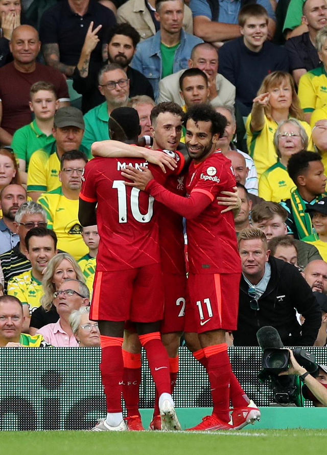 5 Pemain Liverpool dengan Rating Tertinggi saat Hajar Norwich