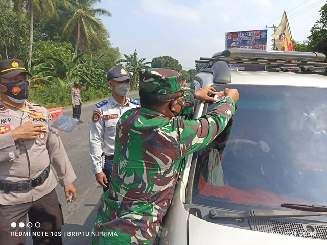 Penyekatan di Kabupaten Lampung Timur, Ini 5 Titik Lokasinya (3)