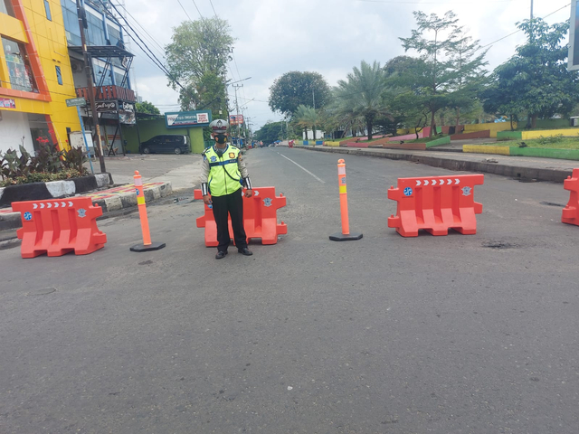Penyekatan di Bandar Lampung Ditambah Jadi 6 Titik, Berlaku sampai Jam 11 Malam (2)