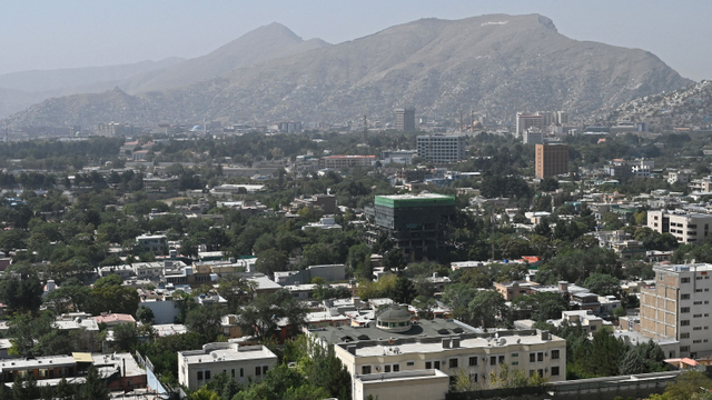 Pemandangan umum kota Kabul pada 15 Agustus 2021. Foto: WAKIL KOHSAR / AFP)
