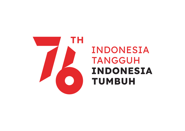 Logo HUT ke-76 RI. Sumber: Setneg.go.id