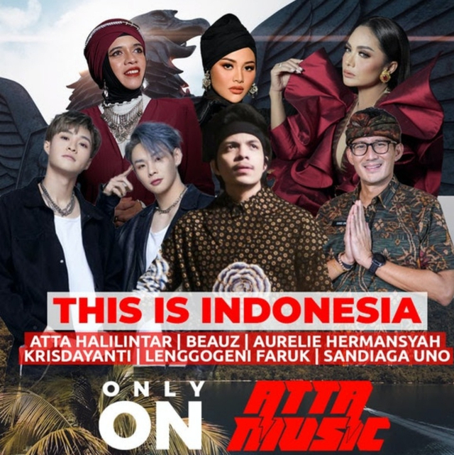Atta Halilintar rilis single This Is Indonesia. Foto: Atta Music