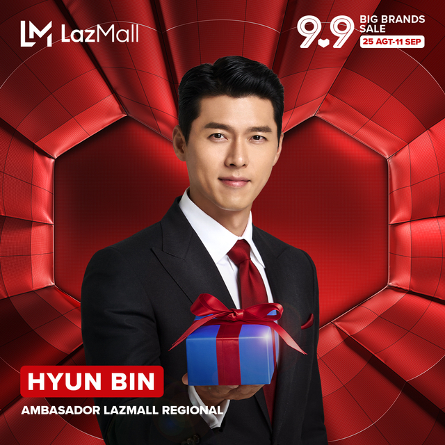 Hyun Bin, Brand Ambassador Regional Pertama untuk LazMall