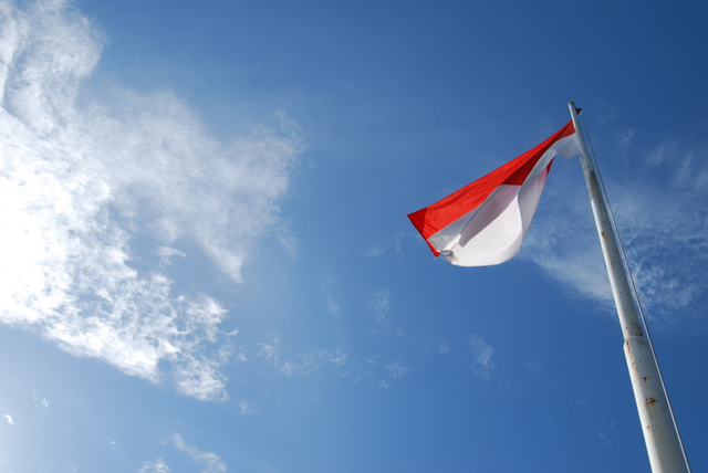 Tokoh Pengibar Bendera Merah Putih Pertama. Foto: Flickr