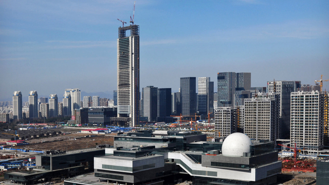 Kota Ningbo di China. Foto: CHINA OUT     AFP PHOTO