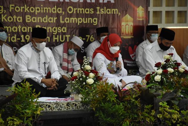 Gelar Istighosah Virtual, Walkot Bandar Lampung Berharap Pandemi COVID-19 Usai (1)