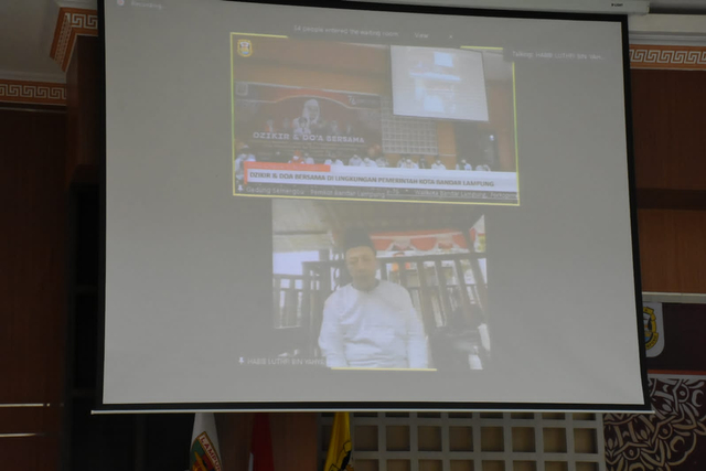 Gelar Istighosah Virtual, Walkot Bandar Lampung Berharap Pandemi COVID-19 Usai (2)