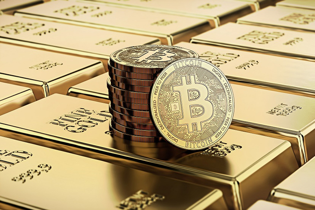 Dapatkan keuntungan dengan punya simpanan emas dan aset kripto secara bersamaan! Foto: Shutterstock.