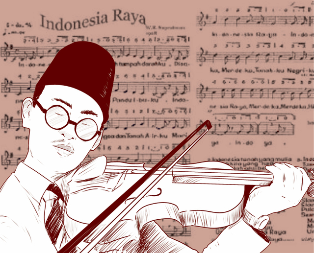 Lirik Lagu Indonesia Raya 1 Stanza, Foto: kebudayaan.kemdikbud.go.id 