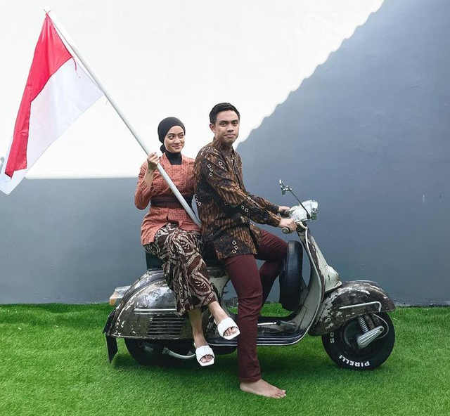Ayudia dan Ditto Percussion. Foto: Instagram @dittopercussion