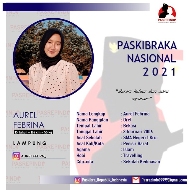 Putra Putri Terbaik Lampung Jadi Paskibra HUT Ke-76 RI di Istana Negara (1)